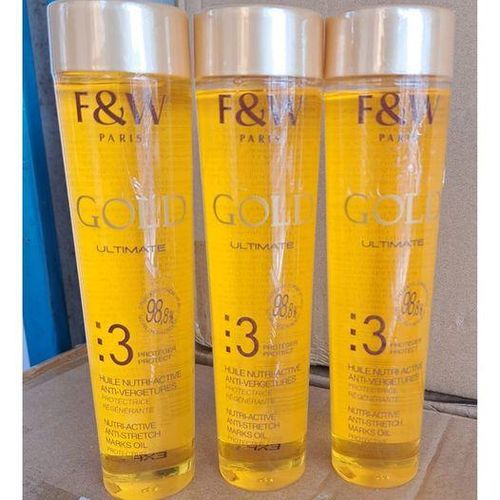 Fair & White Gold 3 Nutri Active Anti Stretch Marks Oil 200ml