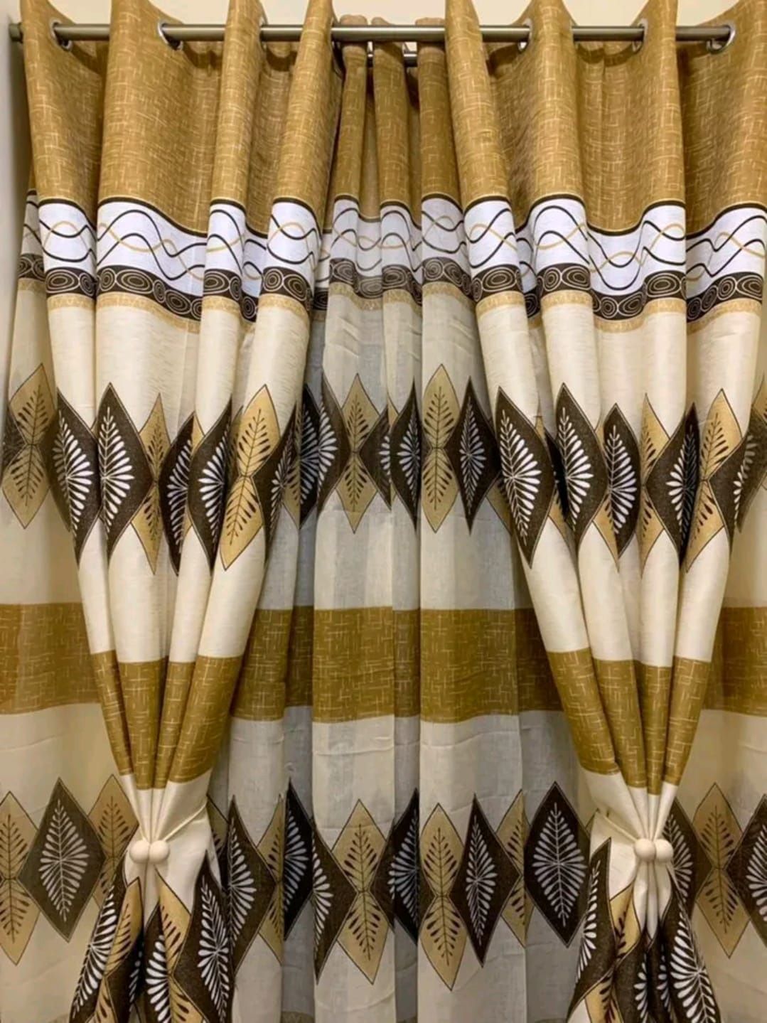 Generic Curtain  2pcs [1.5M+1.5M]+1pc Shear-3PCS Set