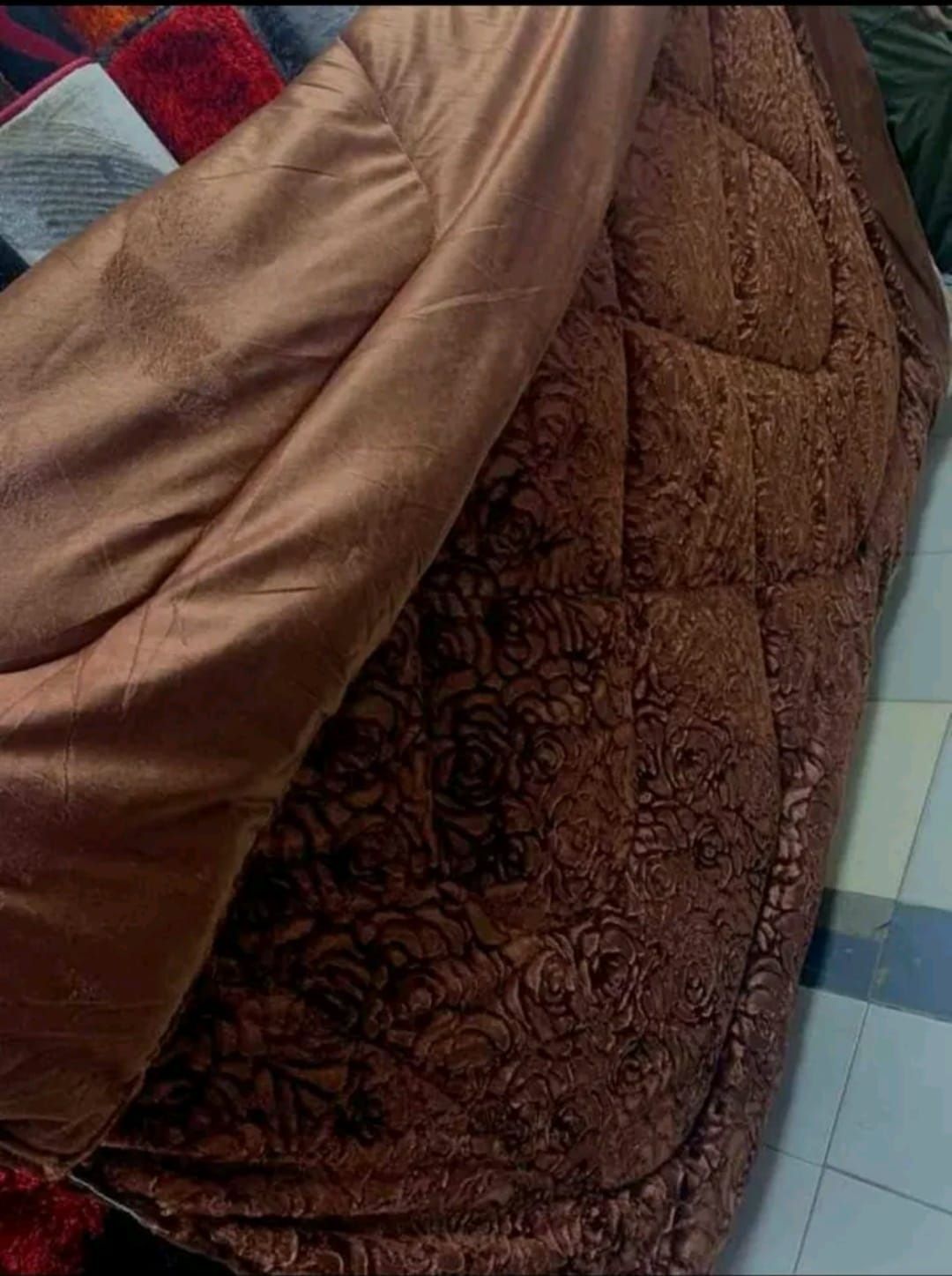 Warm soft Velvet Blanket Shiny Velvet Duvet Blanket Luxurious Single Velvet Blanket 5*6 1Pc