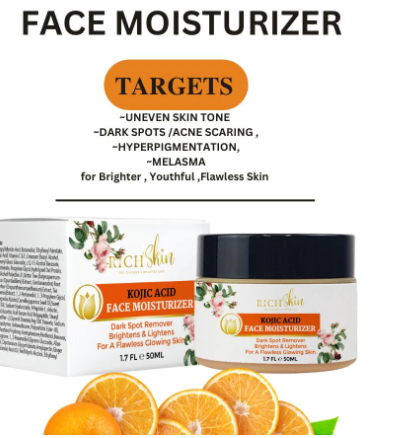 Kojic Acid Radiance Face Cream For Pigmentation Removal.
