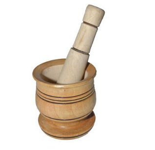 Motar And Pestle ,kinu na mchi,for garlic crusher hearbs crusher pilau spices crusher,motar and pestle to help cush spices,wooden as picture