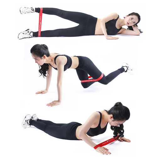 5 piaces Resistance Band Yoga Exercise Gym Fitness Heavy Duty Latex Stretching Loop Belt Elastic Band Workout Strength Pilates