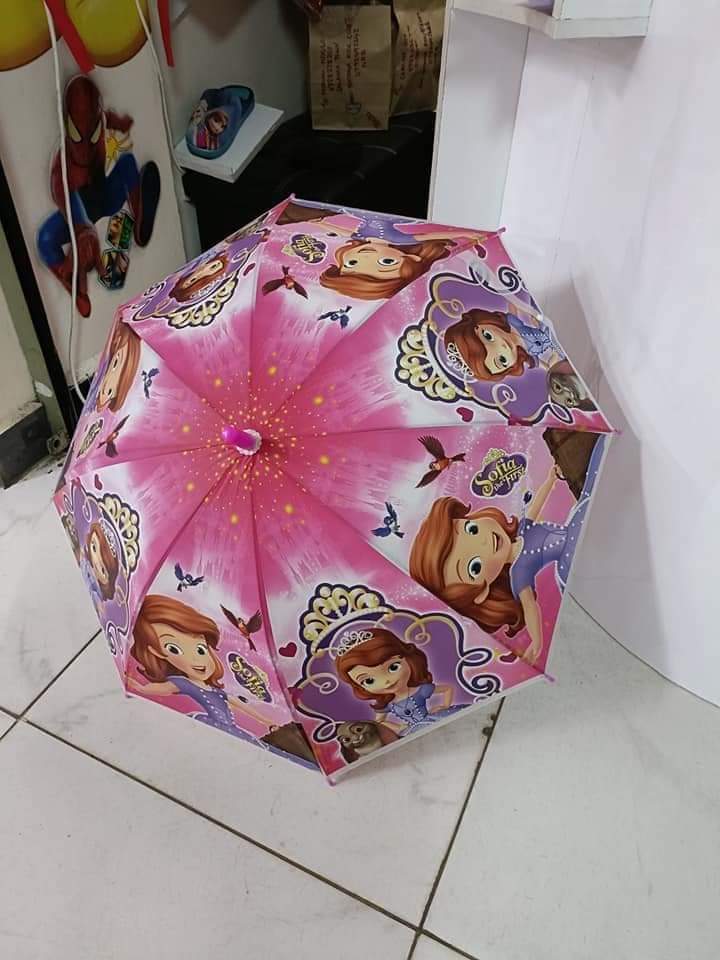 Cartoon Themed Kids Umbrella
