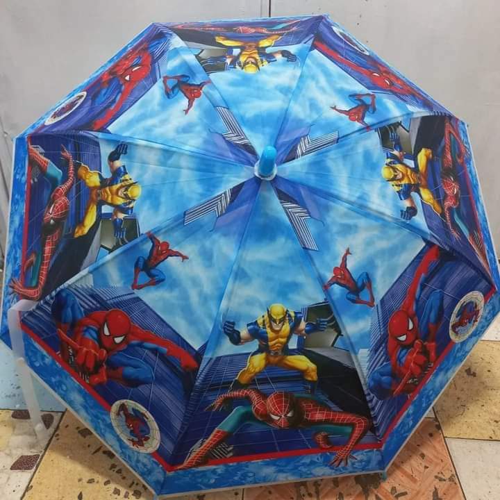 Cartoon Themed Kids Umbrella
