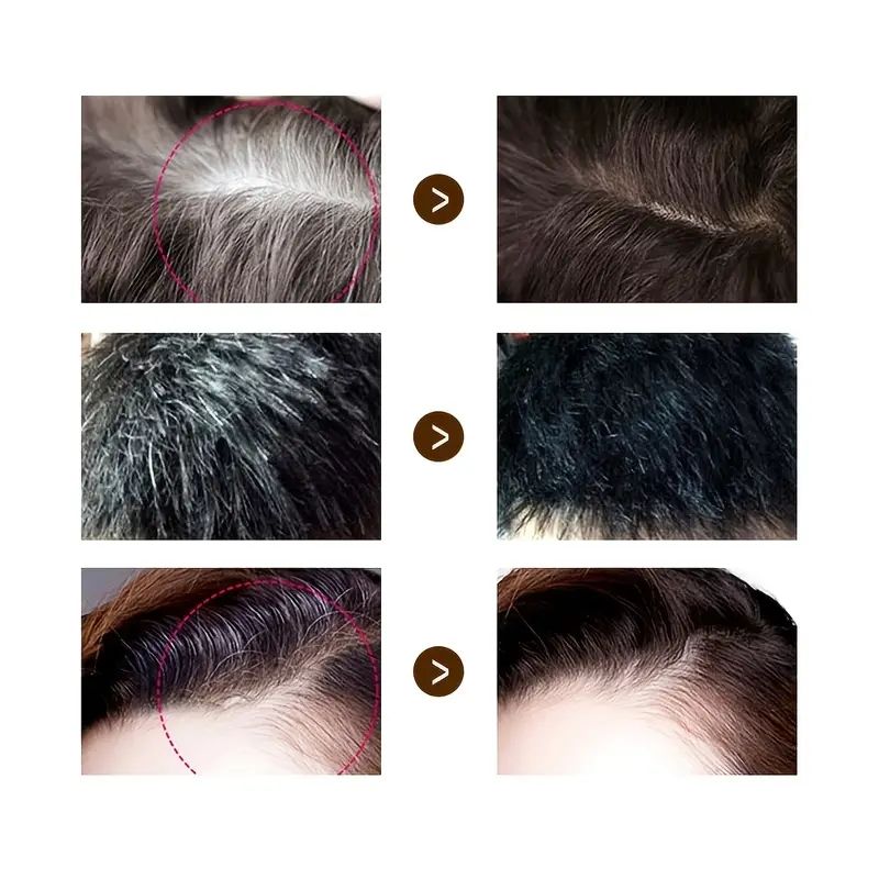 Disposable Hair Color Pen - Fast And Lasting Temporary Hair Dye For White Hair - Mascara Style Stick Chalk