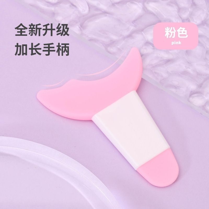 Silicone Eyeliner Aid & Mascara Shield Guard - Multifunctional Eye Makeup Tool for Women & Beginners blue one size view 3