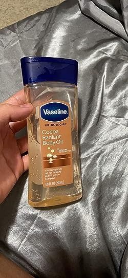 Vaseline Cocoa Radiant Body Oil WithPure Cocoa Butter-200ml