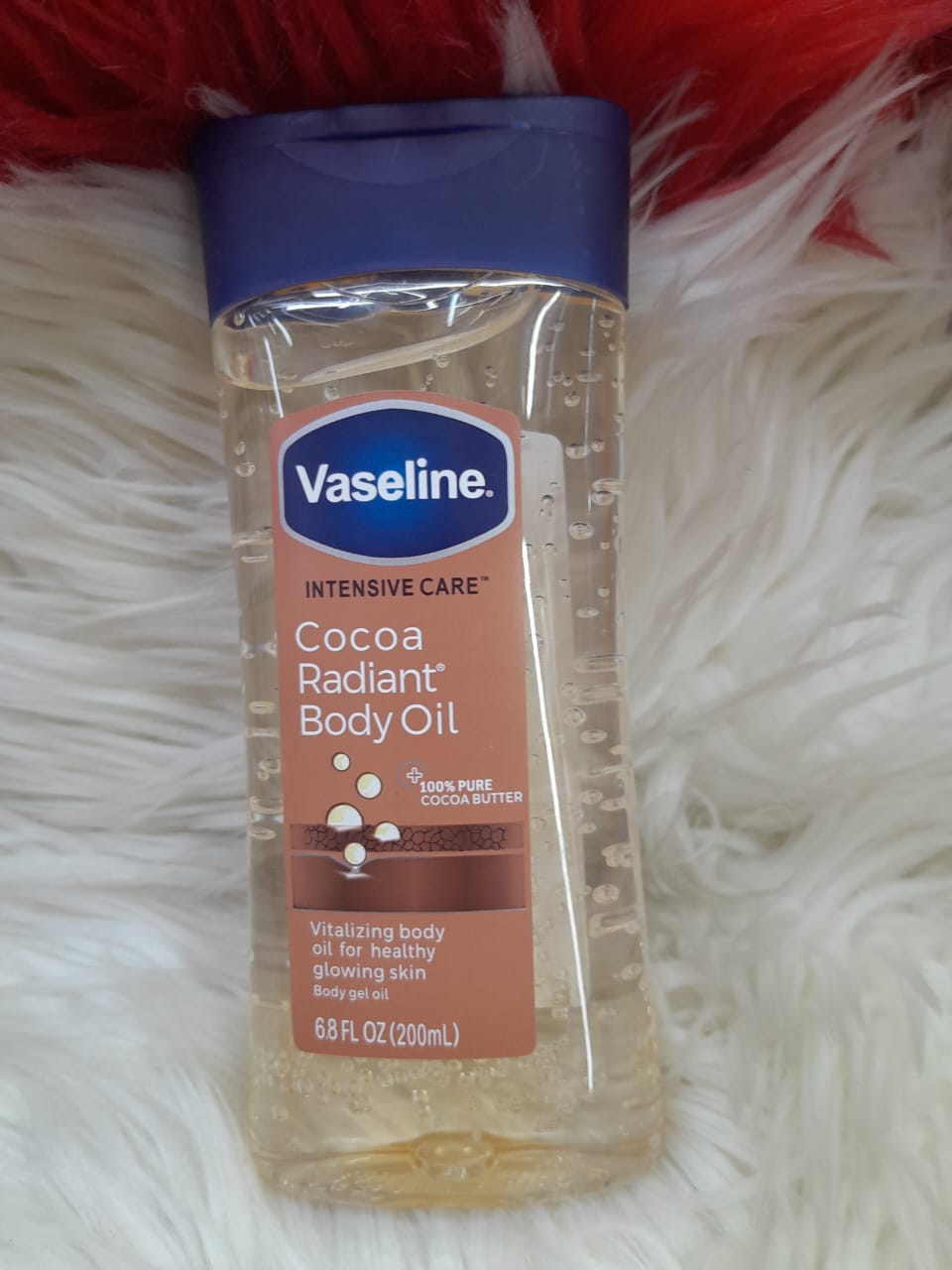Vaseline Cocoa Radiant Body Oil WithPure Cocoa Butter-200ml