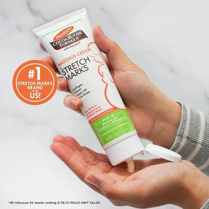 Palmers Cocoa Butter Formula Massage Cream for Stretch Marks and Pregnancy Skin Care