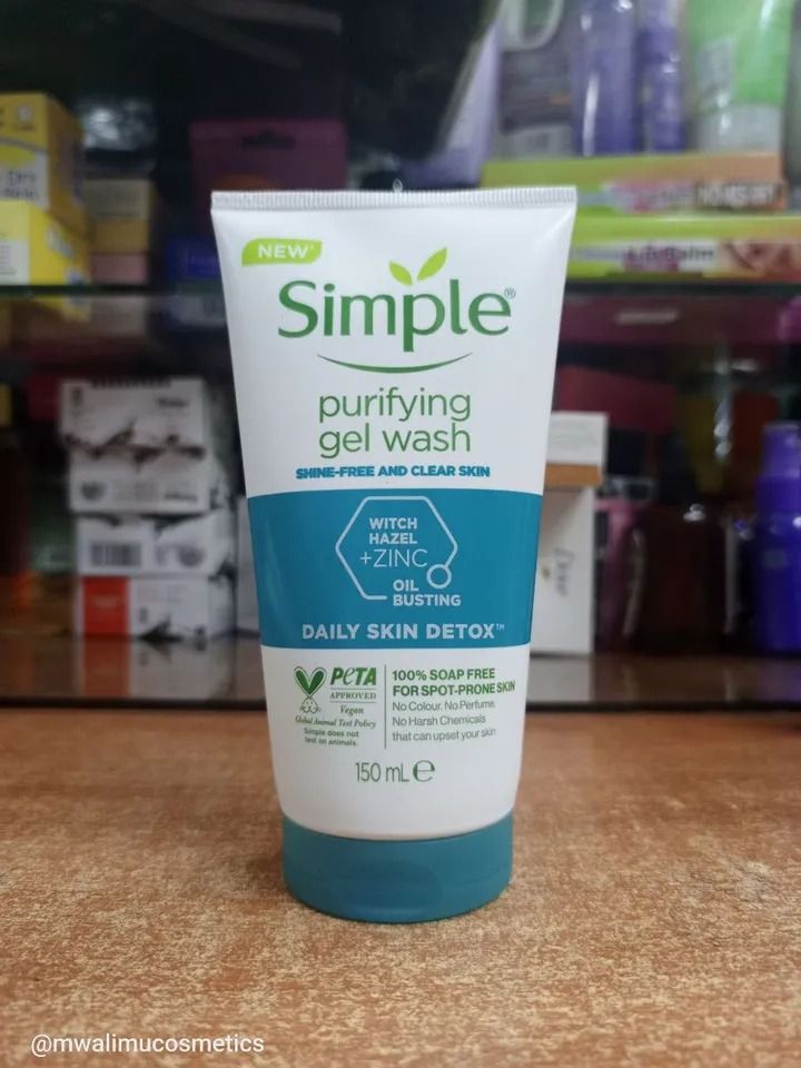 Simple Purifying Gel Wash For Daily Skin Detox 150ML