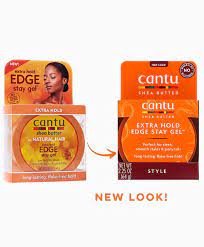 Cantu Shea Butter Edge Stay Gel Extra Hold - 64g.