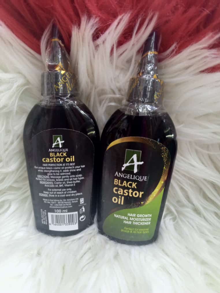 Angelique Pure Black Castor Oil 100ml