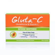 Gluta C Intense Whitening Papaya & Carrot Face & Body Soap @ Best Price