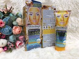 Fruit Of The Wokali Collagen gold mask,130ml  whitening complex  proffesional care  peel off mask