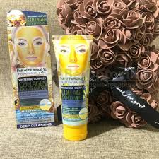 Fruit Of The Wokali Collagen gold mask,130ml  whitening complex  proffesional care  peel off mask