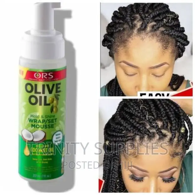 ORS Olive Oil Foam Wrap/Set Mousse - Redefine Restore Bouncy Curls & Body