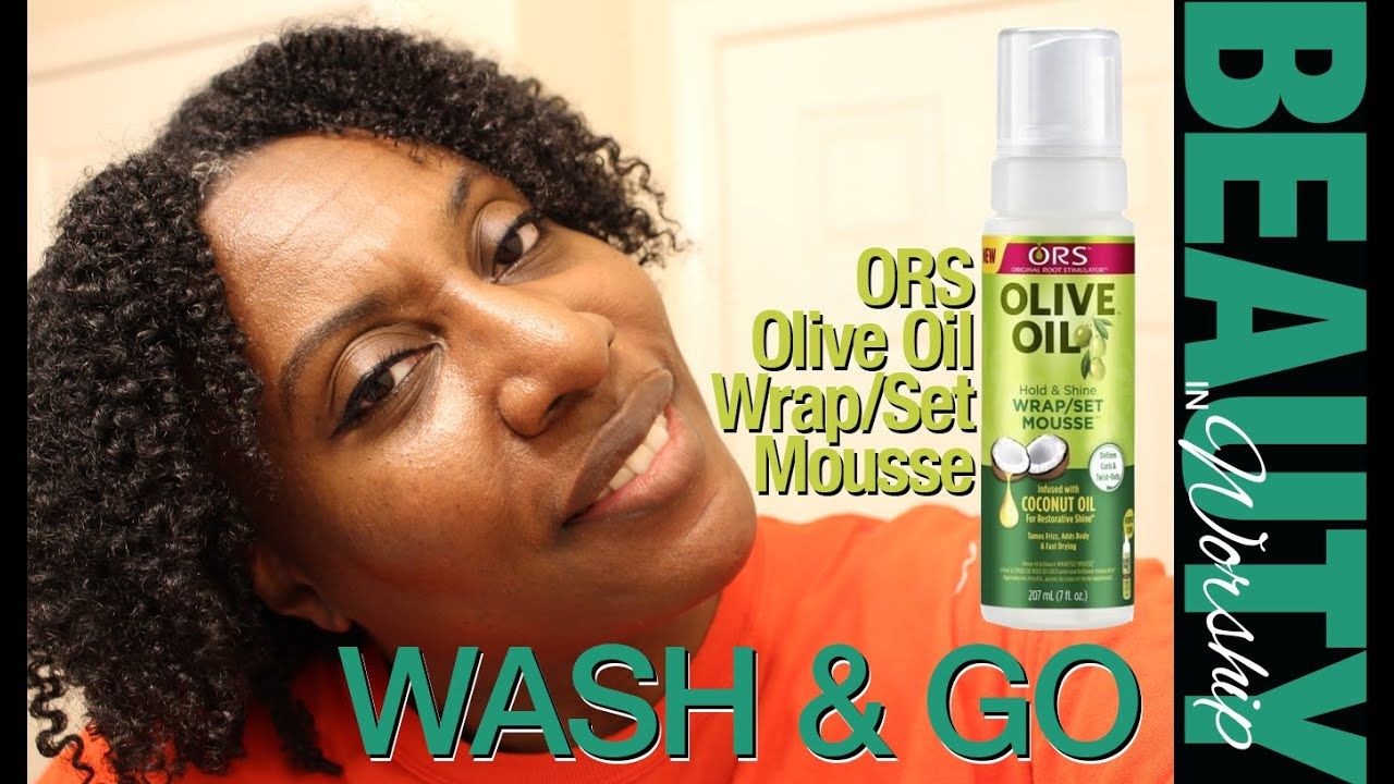 ORS Olive Oil Foam Wrap/Set Mousse - Redefine Restore Bouncy Curls & Body