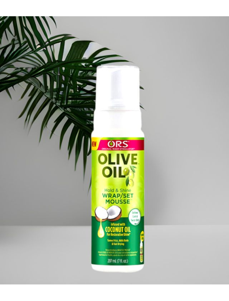 ORS Olive Oil Foam Wrap/Set Mousse - Redefine Restore Bouncy Curls & Body