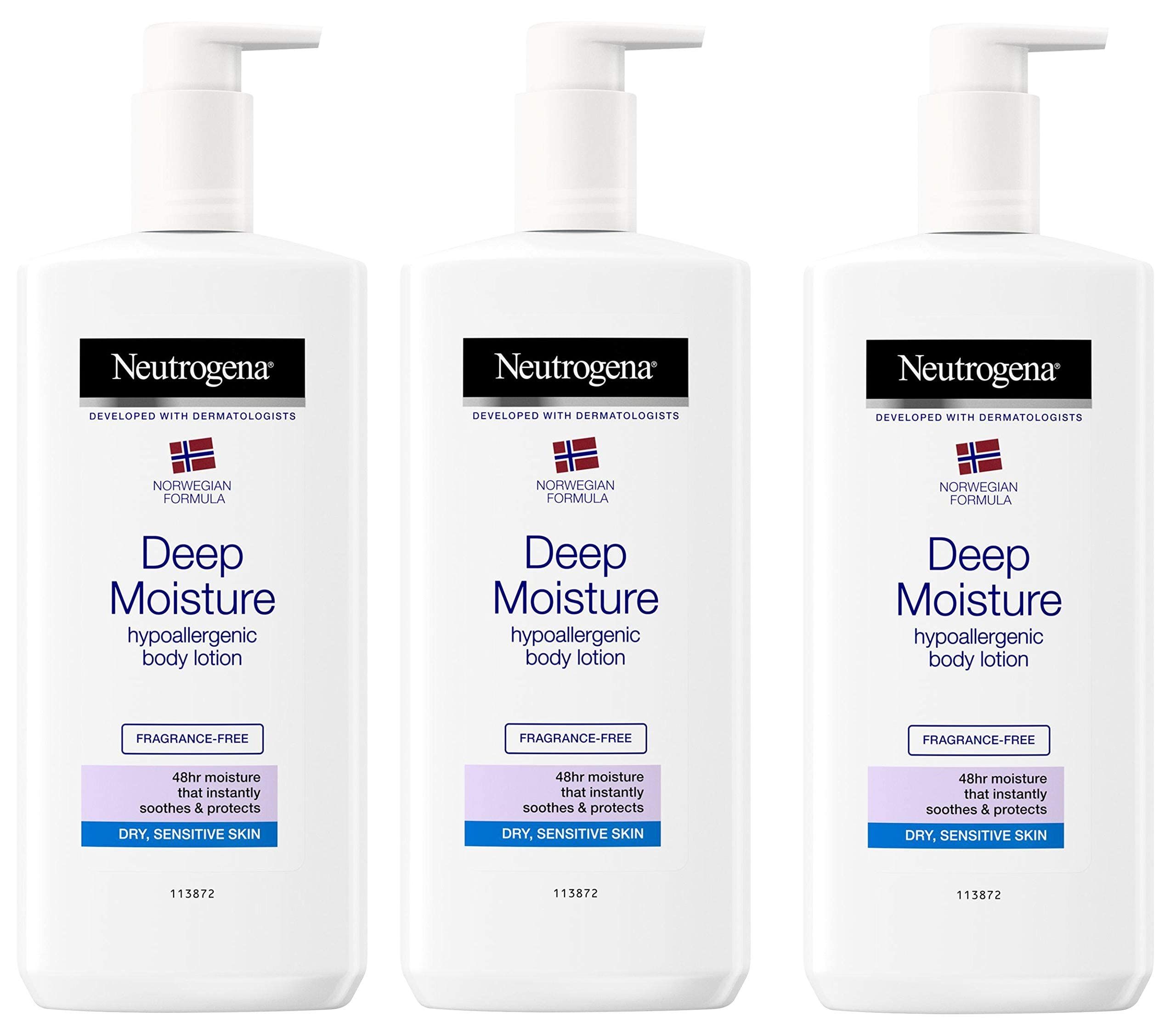NEUTROGENA Norwegian Formula Deep Moisture Hypoallergenic Body Lotion