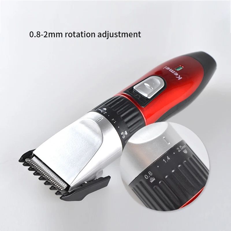 KEMEI KM-730 Hair Trimmer For Men Beard Trimer Professional Hair Clipper Electric Razor Hair Cutting Machine Haircut Electric Shaver