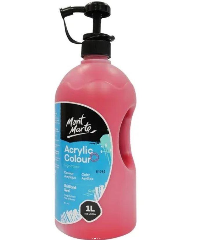 Professional Artists Acrylic Colour Paint 1L
