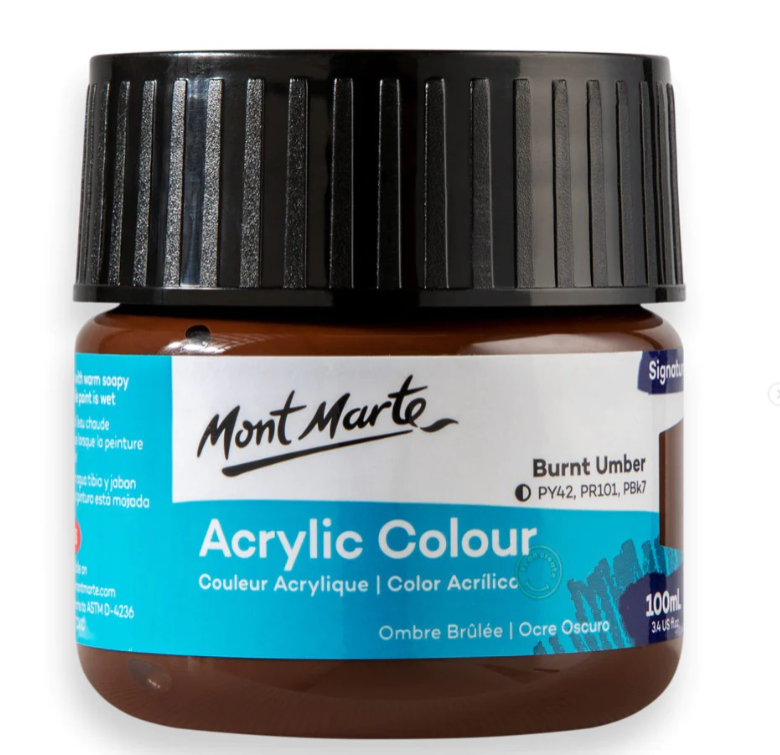 Acrylic Colour Paints for Artists 100ml
