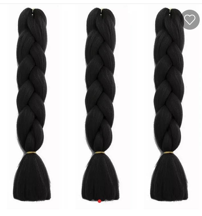 5pc Jumbo Crochet Braiding Ombre Color Synthetic Hair Extensions