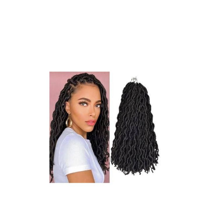 Gypsy Ombre Wavy Faux Locs Crochet Hair