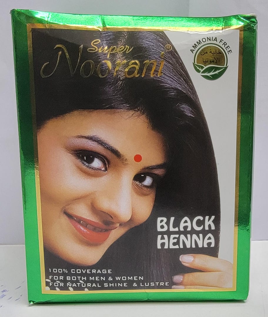 Noorani Ammonia Free Black Henna Hair Dye