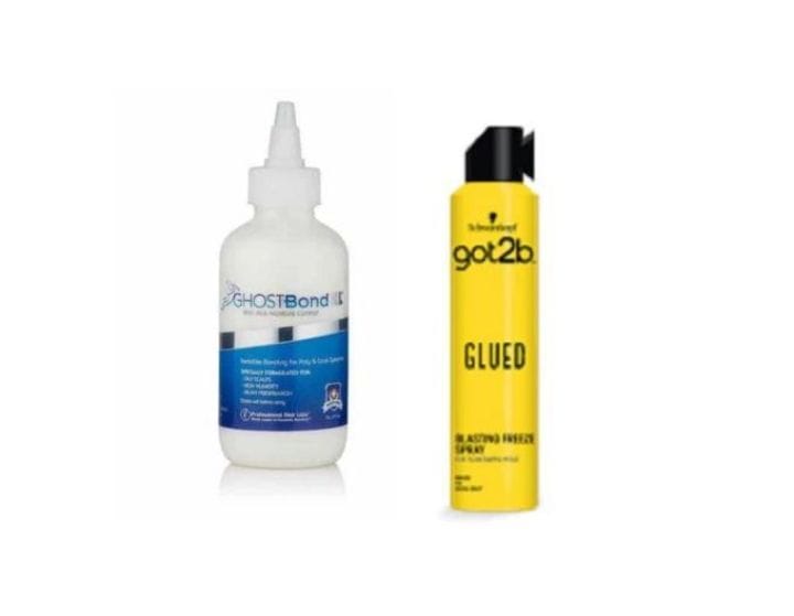 Ghost Bond Hair Wig Glue + got2b Glued Blasting Freeze Hair Spray Combo