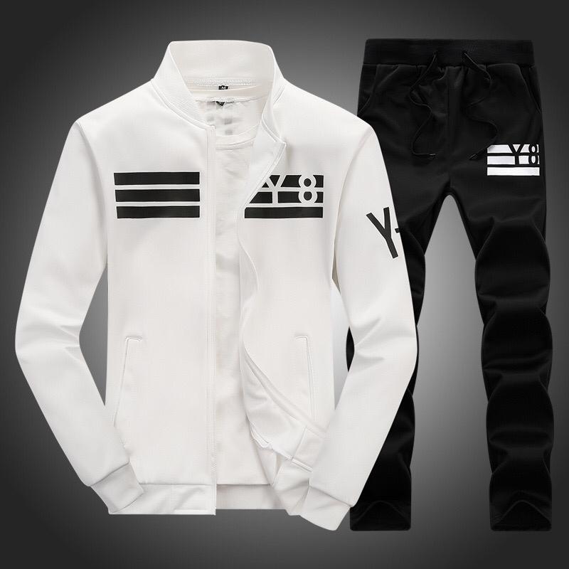 Fashionable high quality Trendy and in fashion classic Suits for Men men's sweatsuits jogger sets Sweat Track Suits 2-Piece Casual Athletic Jogging Warm-Up Complete Zip Sets