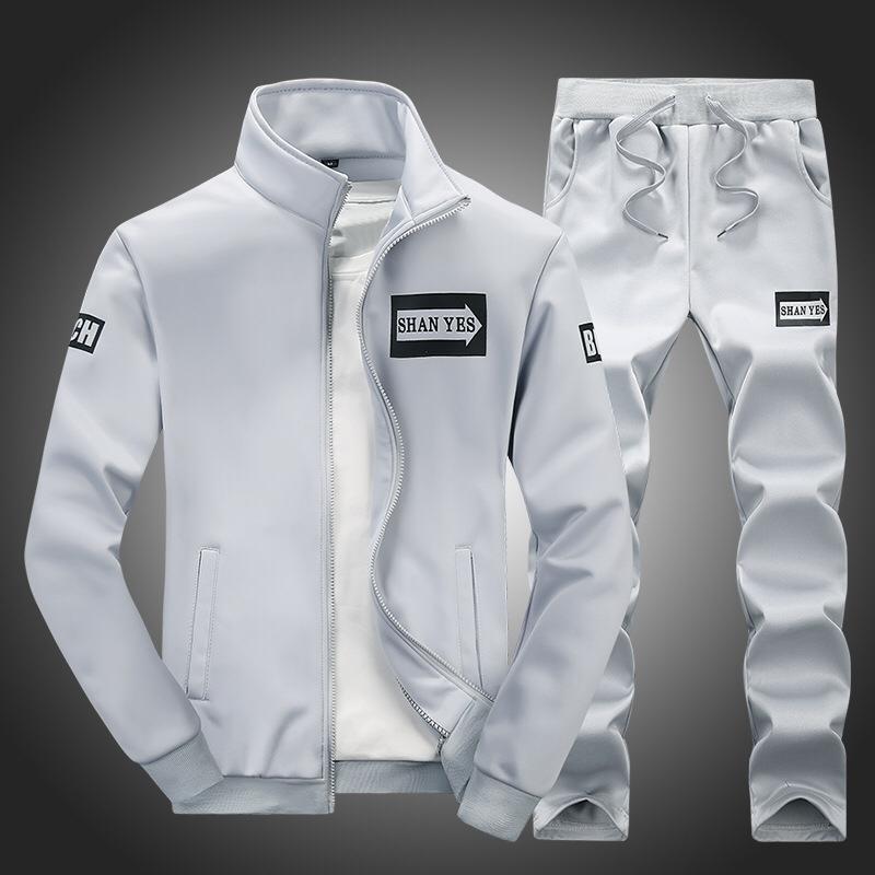 Fashionable high quality Trendy and in fashion classic Suits for Men men's sweatsuits jogger sets Sweat Track Suits 2-Piece Casual Athletic Jogging Warm-Up Complete Zip Sets