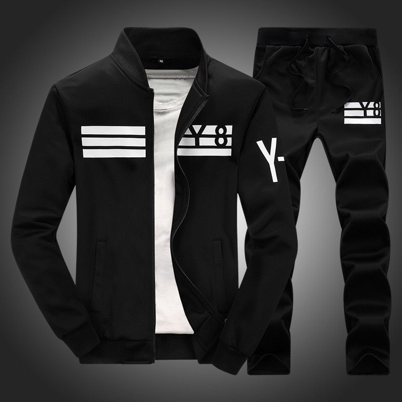 Fashionable high quality Trendy and in fashion classic Suits for Men men's sweatsuits jogger sets Sweat Track Suits 2-Piece Casual Athletic Jogging Warm-Up Complete Zip Sets