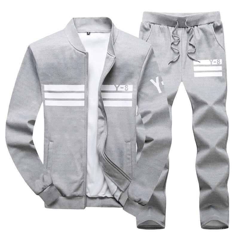 Fashionable high quality Trendy and in fashion classic Suits for Men men's sweatsuits jogger sets Sweat Track Suits 2-Piece Casual Athletic Jogging Warm-Up Complete Zip Sets