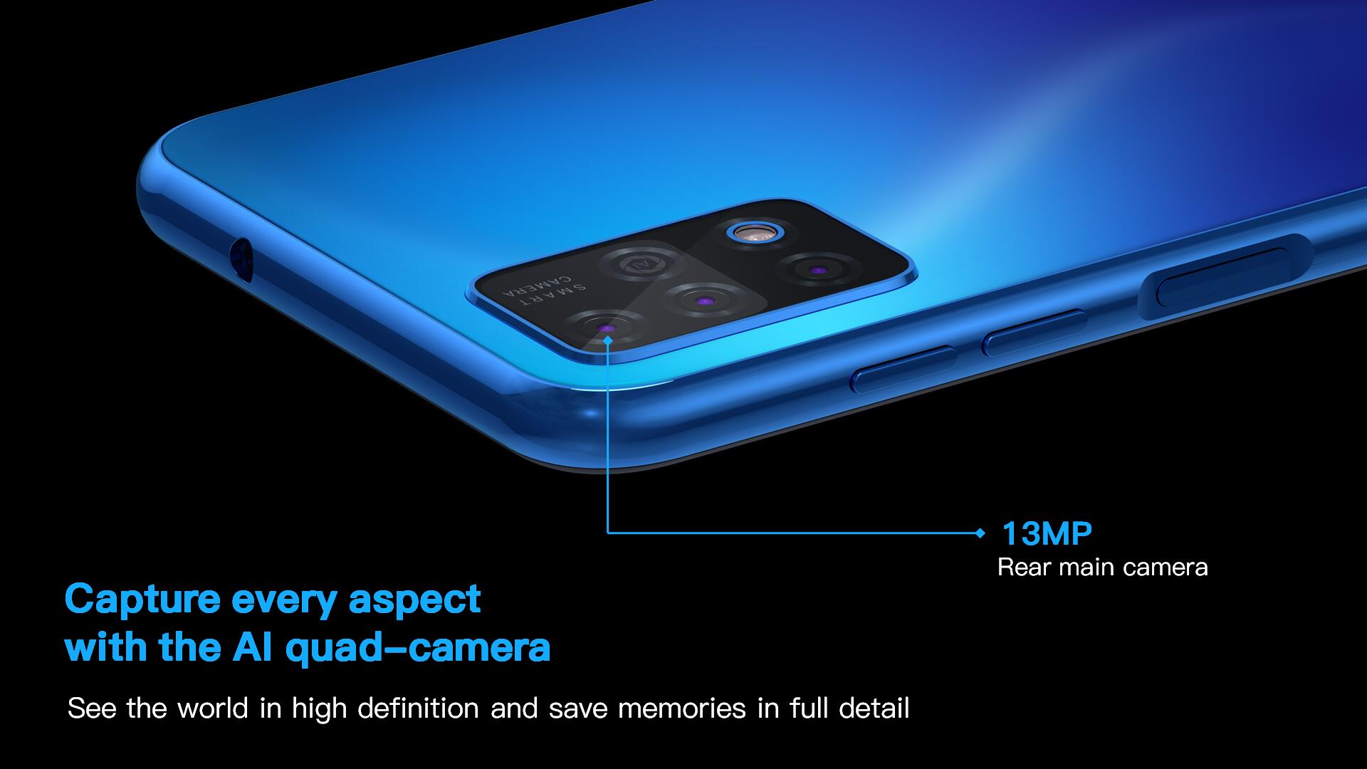 New Arrival IPRO S200m 64GB + 4GB RAM  13MP Camera Android  6.53" HD+ Display  Dual Sim 4G Network 4000mAh Battery  Side Fingerprint Phone Smart Phones