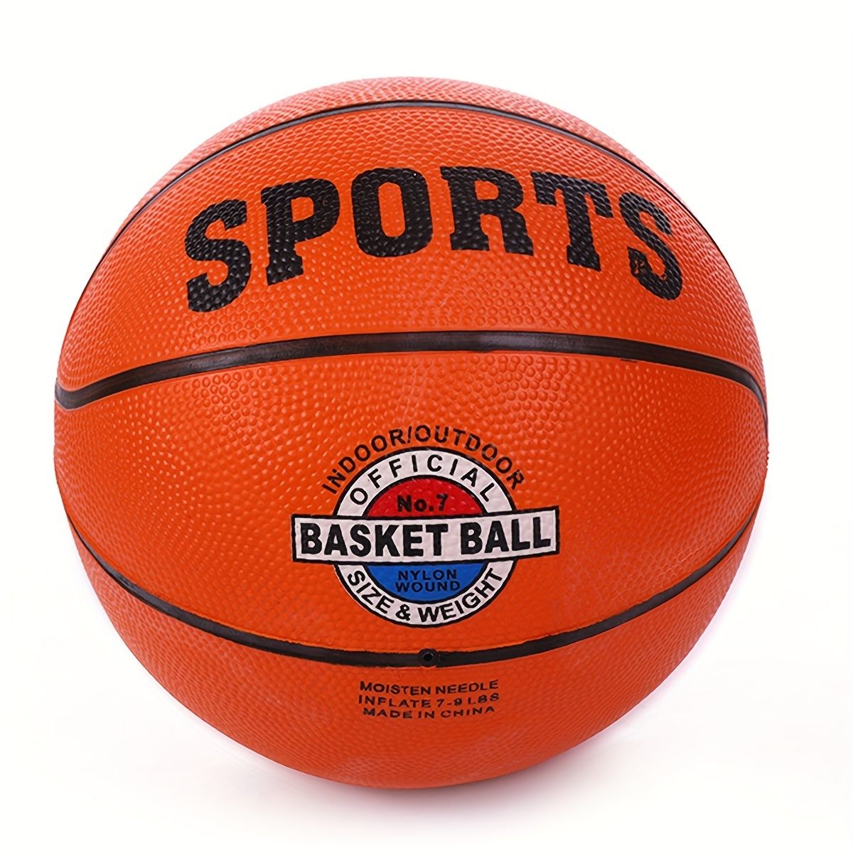 High Elastic Ball Very Durable- Basketball  Silent Basketball, Indoor Quiet Training Ball, Uncoated High Density Foam Ball, Soft, Lightweight, Easy to Grip Silent Ball, Suitable for Various Indoor