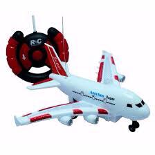 Airplane Toys for Kids Plane Toy Model with Lights and Music, Electrical Remote Control Airplane Party Gifts for Boys and Girls
