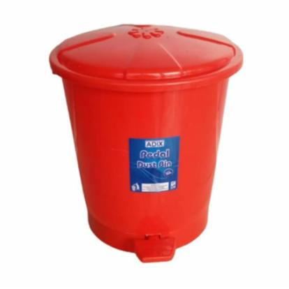 Adix Kitchen Pedal Bin.(10L) & Foot Operate Waste Recycling Dustbin. Ideal for Home or Office Use.