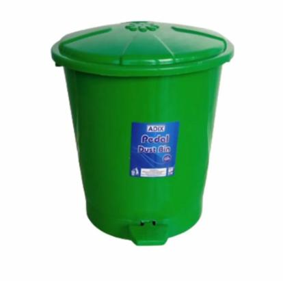 Adix Kitchen Pedal Bin.(10L) & Foot Operate Waste Recycling Dustbin. Ideal for Home or Office Use.