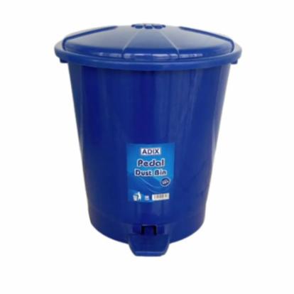 Adix Kitchen Pedal Bin.(10L) & Foot Operate Waste Recycling Dustbin. Ideal for Home or Office Use.