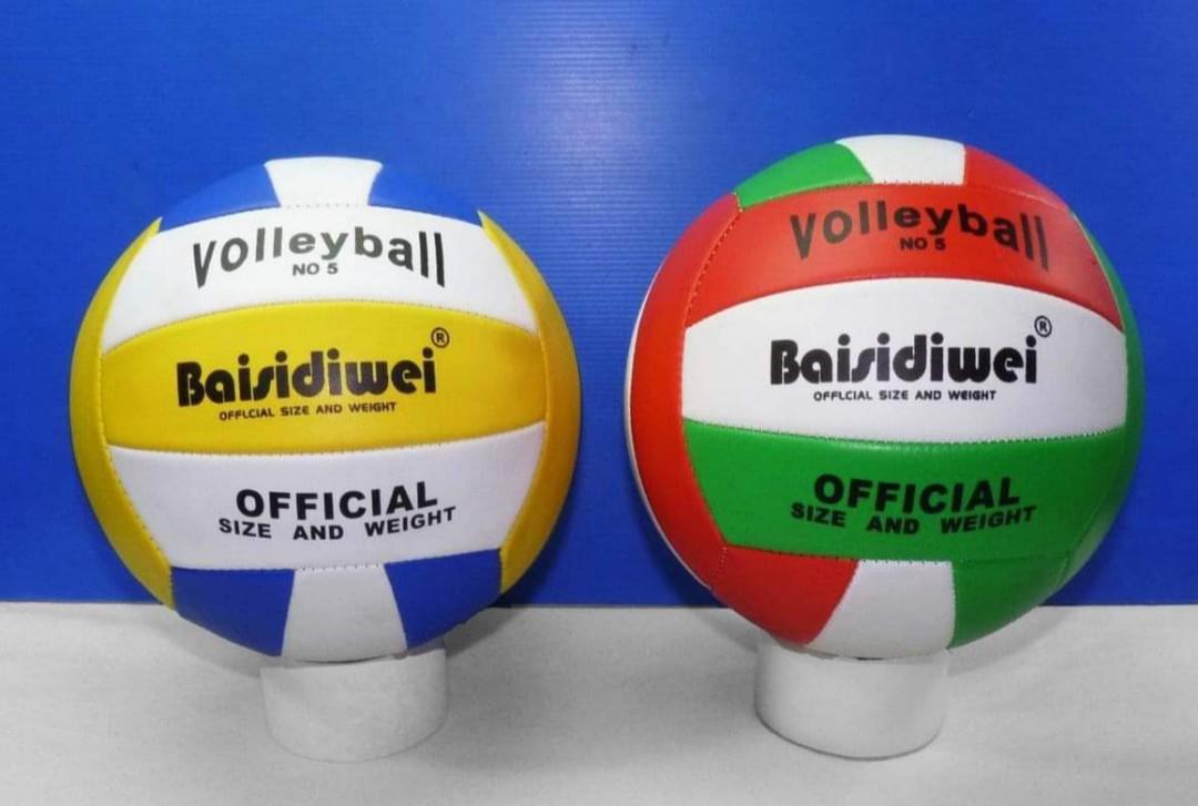 Baisidiwei Volleyball Size 5 PU Leather Soft Indoor Outdoor Volleyballs Unmarked Training Ball Sports Training Game Play Ball for Beginner, Teenager, Adult