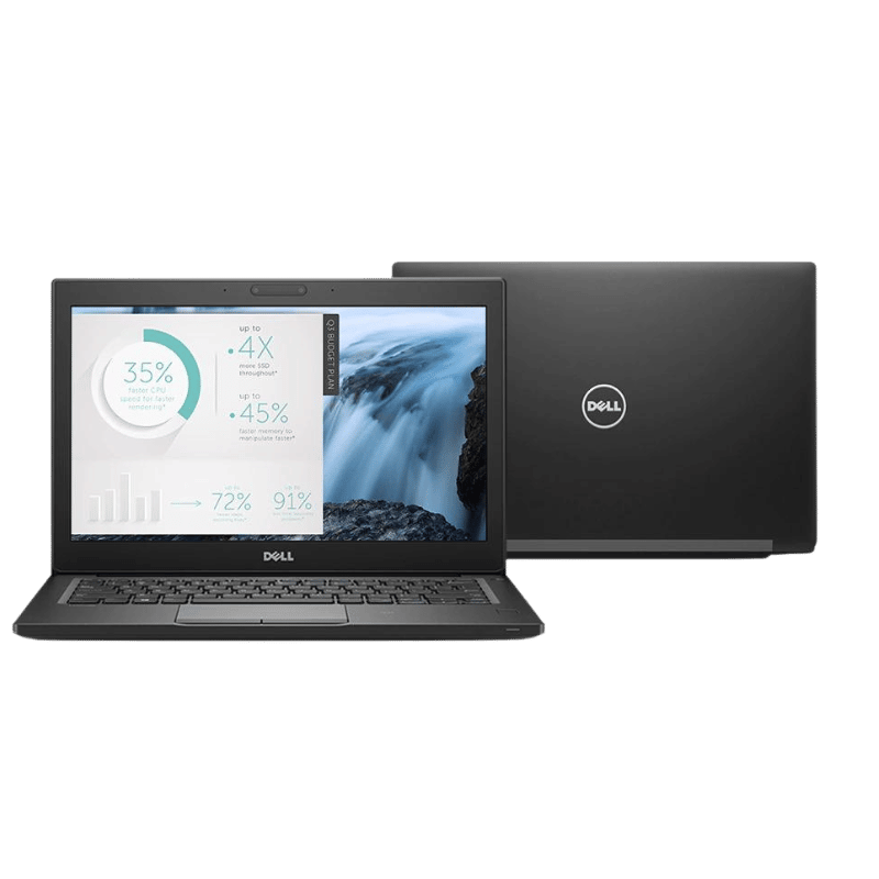 Touchscreen Refurbished Laptop Dell Latitude E7280 Core i5 6th gen 8GB+256GB+12.5'' Windows 10 Notebook with 1 Free Mouse 6 Month Warranty Free Office 2019