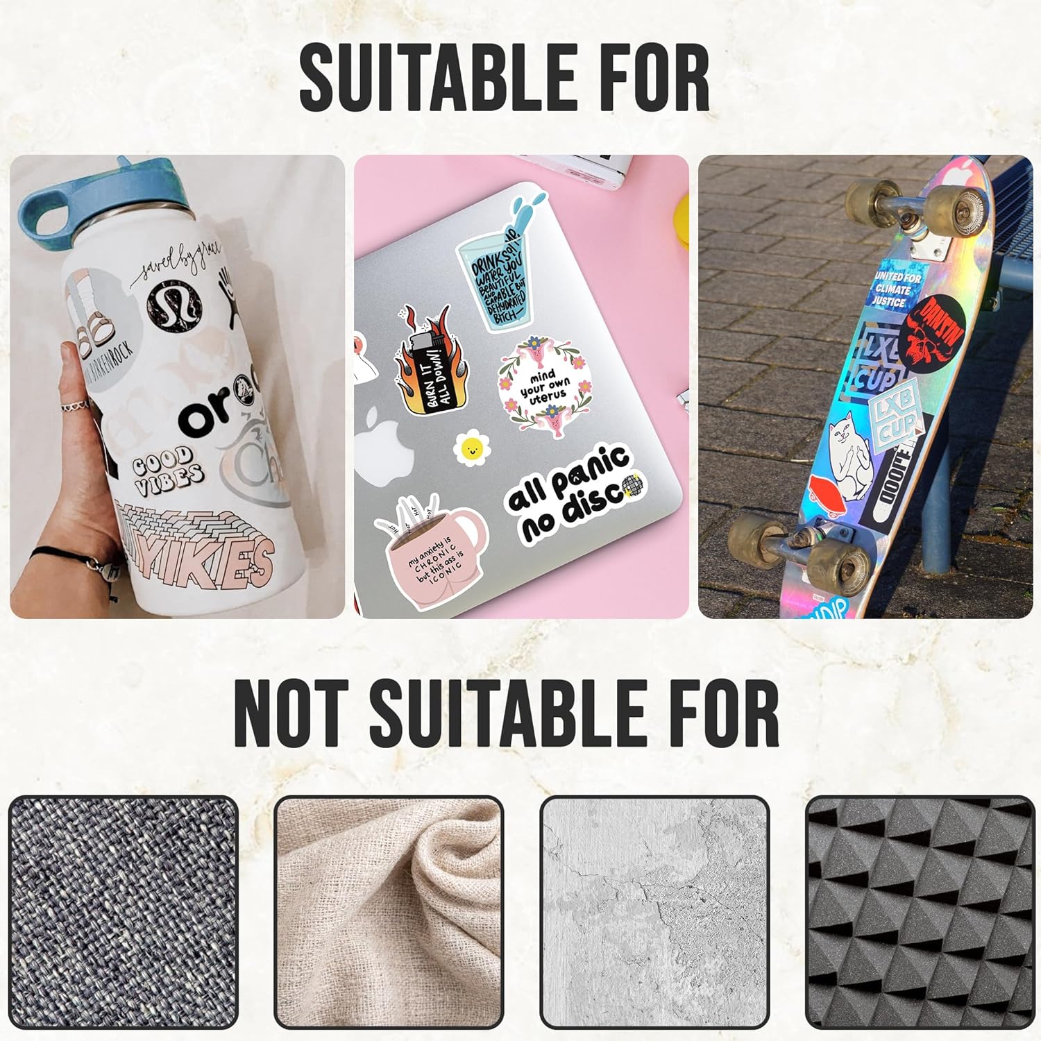 With God all thingds ate possible, Lapop Sticker, Phone Decor Sticker, Bible verse Decal, Christian Gifts Phone Cover Decal