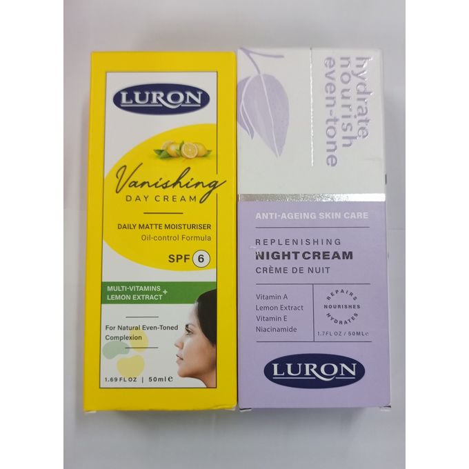 Luron Vanishing Day Cream SPF 6 And Anti-Ageing Night Cream