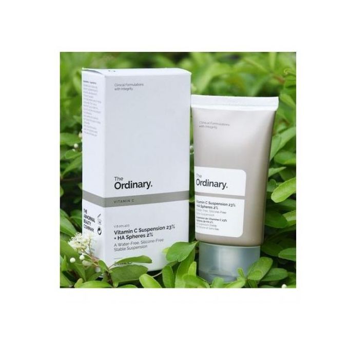 The Ordinary Vitamin C Suspension 23% +HA Spheres 2%- Brightens & Hyrdates.