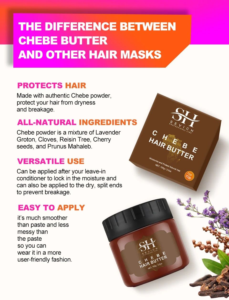 Fast Hair Growth Set Chebe Oil Traction Alopecia Hair Mask Anti Break Loss Hair Growth Oil Baldness Treatment Hair Care Products