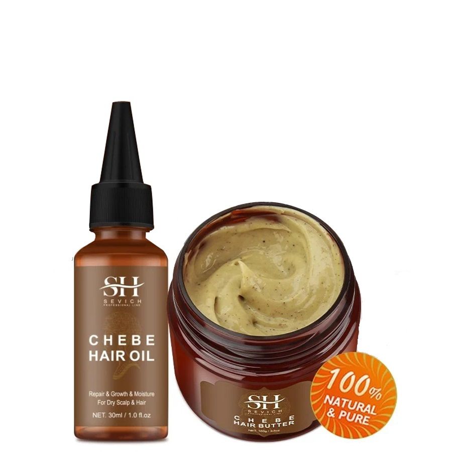 Fast Hair Growth Set Chebe Oil Traction Alopecia Hair Mask Anti Break Loss Hair Growth Oil Baldness Treatment Hair Care Products