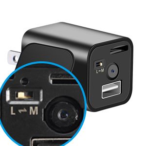 Hidden Camera USB Charger Plug Spy Cameras Nanny Cam with Motion Detection Hidden Spy USB Charger Camera with Loop Recording for Home Security Surveillance Camera No WiFi Needo Audio