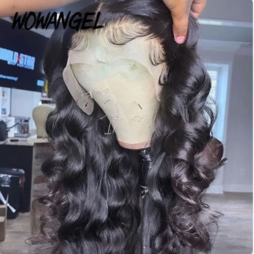 Human Hair Wigs 13X4 Real Full Lace Frontal Wig Body wave HD Transparent Lace Human Hair Wigs 100% 9A Human Hair Lace Wigs Pre Plucked