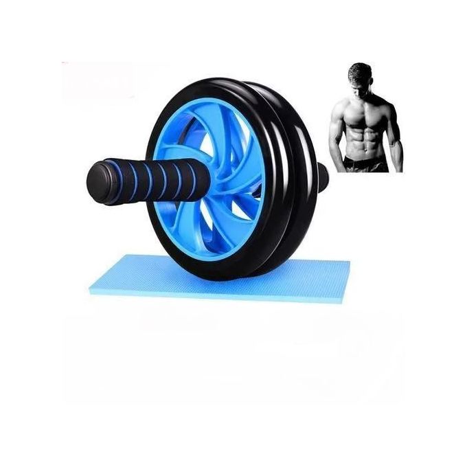 AB Wheel WORK OUT Wheel Fitness Abs Roller With FREE Mat
